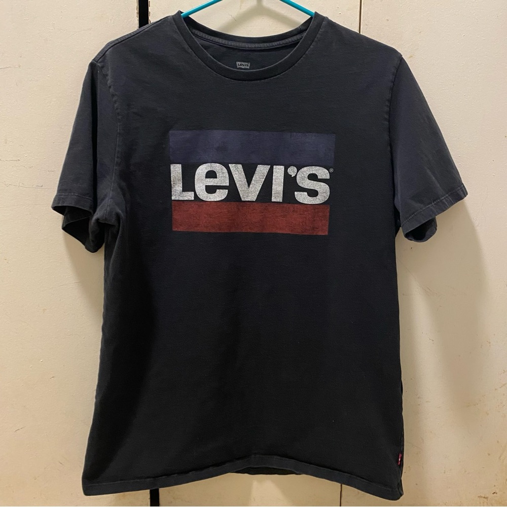 Levi's Dark Blue Men's Tshirt Size Large